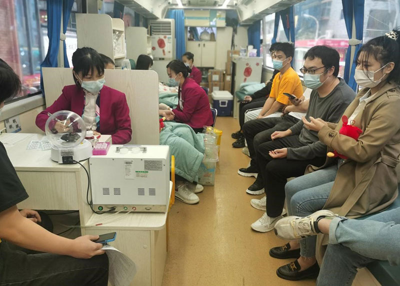 “紅色行動”無償獻(xiàn)血，深度網(wǎng)員工綻放正能量